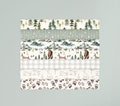 Woodland Fabric Cotton Fat Quarters - 21"W x 18"L. Quilt Cotton in Woodland Animals and Forest Trees - Gender Neutral Baby Nursery