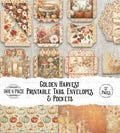 Golden Harvest Printable Ephemera Digital Junk Journal Autumn Pockets Printable Envelopes Cozy Fall Paper Crafting Kit Thanksgiving Pumpkins
