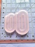 Jumbo Paperclip 4" & 3" , Bookmark Resin Silicone Mold