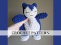 Snor the Sleeping Bear Pattern | Big Sleeping Poke Pattern | Poke Amigurumi | Pocket Monster Crochet | Sleepy Monster Amigurumi Pattern