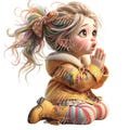 Quirky Cute Girl Adorable Clipart Commercial Use Whimsical Ephemera Fantasy Junk Journal Paper Craft Downloads Cute Doll Printable Image