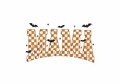 Retro Mama Halloween Machine Embroidery Design. 6 Sizes. Halloween Mama Embroidery Design. Varsity Halloween Mama Embroidery Design.