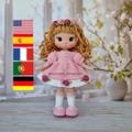 Rosalina Crochet Doll Pattern, Amigurumi Doll Pattern, Amigurumi Tutorial, Diy Gift For Girl, Pattern Pdf,