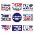 Trump Vance 2024 SVG, PNG, Republican, Conservative, Trump, JD Vance, 2024 Election, Make America Great Again, Instant Download