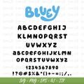 Bluey Two Fonts, Bluey SVG, Kids Font, Digital Font Download, Canva Logo, Halloween Font, Canva Font, Canva Print, PNG Font, Canva Editable