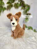 Pattern toy Doggie crochet, Pattern crochet dog, amigurumi Doggie, crochet Puppy