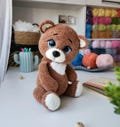 Teddy Bear Crochet Pattern | Crochet Bear Tutorial | Teddy Bear Amigurumi Pattern | PDF English Pattern | Teddy Bear Toy Crochet Pattern