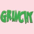 Grinchy Christmas Chenille Patch, Chenille Grinch Patch, Holiday Iron On Patches