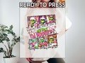 My Day I Am Booked Ready to Press DTF, Xmas Candy Cane Print, Heat Press DTF Transfer, Merry Grinchmas Print, Pink Grinchy DTF, Xmas Gift