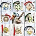 Yarn holder portable wrist strap choose design cat sheep plant leaf bee flower