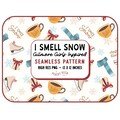 I Smell Snow Seamless Pattern PNG / File for Creators / Gilmore Girls Inspired / Holiday Icons Pattern / Instant Download