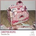 Christmas Digital Printable Ephemera Box - Recipe Box Recipe Box, Junk Journal Storage Ephemera Cards & Tags, Vintage Printable, Baking