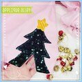 Farmhouse Split Christmas Tree - Digital Embroidery Design - SKU 8308AAEH