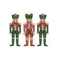 Nutcracker embroidery design, Christmas embroidery machine file, 3 sizes, Instant download