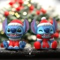 Stitch Christmas 3D STL Files - 3D Stitvh Figure STL File - Easy to print - Happy Christmas Day Gift