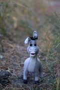 Crochet donkey pattern amigurumi in English PDF