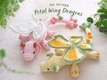 Combo 2in1 Petal Wings Dragons Crochet Pattern, Amigurumi Crochet Pattern, Adorable Dragon Crochet Patterns