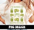 Pickle Coquette Bow Png,Pickle Girly Png Design,Funny Pickle Lover Png Shirt Design,Trendy Bow Pickle Png,Aesthetic Pickle Shirt Sublimation