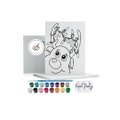 Kids Paint Party, Pre Drawn Canvas Ready To Paint, DIY Paint Canvas, Kids Paint Kit, Christmas Crafts, Christmas Party, Rudolph