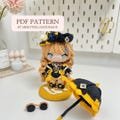 Crochet PDF Pattern: "NAVIA" Chibi Amigurumi