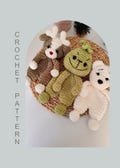 Bundle 3 Crochet Patterns/Grinch Snuggler Crochet Pattern/Polar Bear Snuggler/Reindeer Snuggler Crochet Pattern/Christmas Crochet Amigurumi