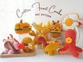 Critter Feast Combo, Animal Food Crochet Patterns, Crochet Critter Combo, Amigurumi Crochet Critter Feast, Crochet Critter Feast Tutorial