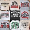 Wrestling Bundle SVG - Wrestling Template Bundle 3 - svg - eps - dxf - Wrestling svg - Team - Silhouette - Cricut Cut File - Digital File