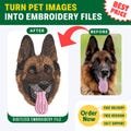 Custom Embroidery Digitizing Service for Pets: We Turn Your  Cat, Dog, or Any Realistic Image into Embroidery Machine Files.