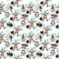 WNT102 - You Serious Clark Fabric, Christmas Vacation Fabric, Holiday Fabric, winter Fabric, Custom Printed Fabric