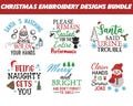 Christmas Embroidery Designs Bundle, Christmas Toilet Paper Machine Embroidery Pattern, Trendy Christmas Digital Embroidery Files, Shop Now