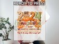 2024 Thanksgiving Crew Ready to Press DTF, Thanksgiving Pumpkin Print, Heat Press DTF Transfer, Thankful Coquette Print, Pumpkin Pie DTF