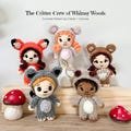 Digital Crochet Pattern, The Critter Crew of Whimsy Woods, Low-sew Crochet Doll Pattern