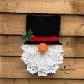 Crochet, Snowman Gonk, Gnome, Wreath Pattern,Christmas, PDF, Download