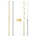French Wire, Gold, or Silver, Available in 0.8mm, 1mm and 1.2mm Size, Beading Material, Jewelry Supplies
