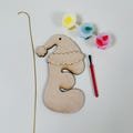 Paint your own Christmas Bauble, DIY Ornament, Christmas Paint Your Own Decoration, Kids Craft Kit, Xmas Eve Box, Stocking Filler