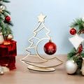 Decorative table Christmas tree in 3 sizes - file (ai, dxf, svg, lbrn2, pdf) | Decoration | Christmas tree | Jewelry | Christmas | Laser | Laser cut |