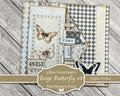 Neutral Butterflies #8: 3-Ring Super Simple, Folio, Junk Journal, Digital, Printable,  Supplies, Mini Ephemera, Flips, Pockets, & Tags