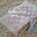 Quilted Book Cover Sewing Pattern, Journal sewing pattern, Bible sewing pattern