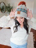 Gemstone Hues Crochet Beanie Pattern, Granny Stitch Diamond PDF Pattern, 6 Sizes Baby to Adult, Cozy Winter Hat PDF with Video Tutorial