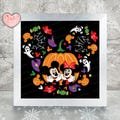 Halloween Shadow Box SVG, Svg For Cricut Projects, 3D Layered SVG, Halloween 3D Shadow Box Svg, Paper Cut Light Box 6