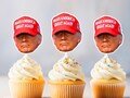 Toppers Donald Trump 2024 MAGA 2025 Inauguration Day Election Cake President MAGA Debate Party face cutouts Cupcake topper ready to ship