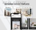 50 Real Estate Instagram templates Canva | Realtor marketing bundle | Customizable social media branding | carousel posts | step by step