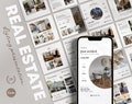 Real Estate Instagram Templates: Listing Presentation Canva Posts (Digital Download)