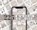 Real Estate Instagram Templates - Social Media Templates - Realtor Social Media - Realtor Marketing - Canva Templates - Quotes