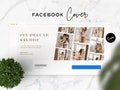 Facebook Cover for Photographers | Social Media Banner | Entrepreneur Marketing | Photo Header Canva Template | Collage Facebook Template