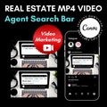 Real Estate Video | Find a Agent Search Bar | Instagram MP4 Post | Canva Customizable Template | Real Estate Marketing | Video Markerting