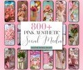 Pink Aesthetic Faceless Reels, Instragram Post, Social Media Videos, Faceless Digital marketing, With PLR & MRR Master Resell Rights, Canva