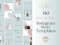 Instagram Story Template, Instagram Stories Canva, Instagram Template Canva, Instagram Story Highlights, Coach Template, Blogger Template