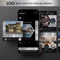 Silver & Black Real Estate Instagram Posts: Marketing Templates