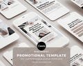 Promotional Pinterest Canva Template. Social Media Templates Canva, Ready Made, Social Media Templates, Pinterest, Pinterest Marketing